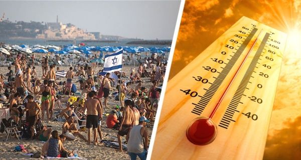 Израиль погрузился в пекло: +49°C, за 140 лет жарче не было