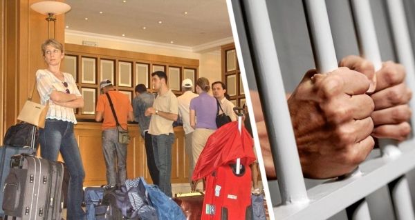 Всех туристов заперли в отелях