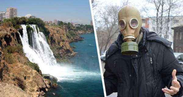 Знаменитый водопад в Анталии начал пугать туристов зловонием