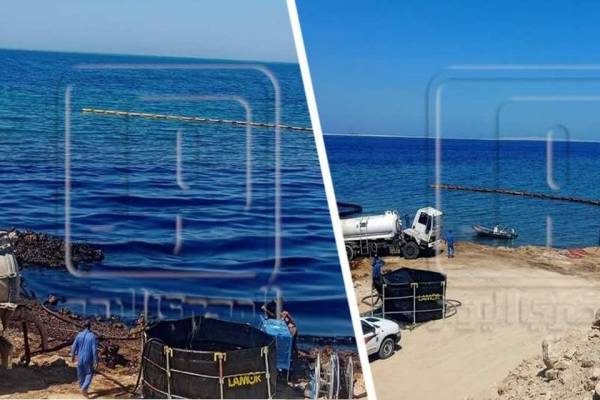 Катастрофа под Хургадой: землетрясение привело к нефтяному загрязнению пляжей и выбросу токсичных газов. ФОТО