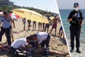 В Анталии туристка зашла в море и наткнулась на утопленника