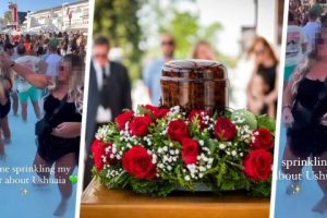 Туристка развеяла прах брата в бассейне отеля, шокировав отдыхающих