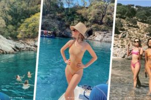 Ведущая Орла и Решки продемонстрировала свою фигуру в купальнике на яхте в Турции после отдыха на Алтае и Сочи