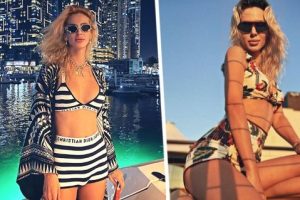 Светлана Лобода продемонстрировала ретро-бикини на отдыхе в Дубае