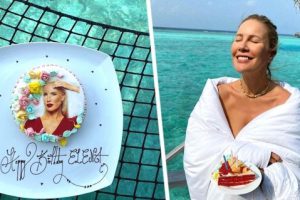 Елена Летучая на Мальдивах получила подарок в виде собственного лица